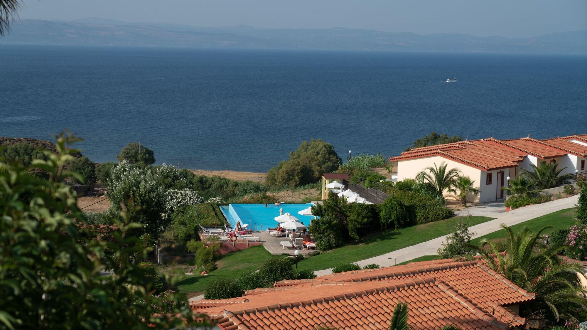 Belvedere Aeolis Hotel Митимна Екстериор снимка