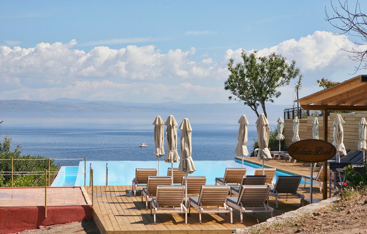 Belvedere Aeolis Hotel Митимна Екстериор снимка
