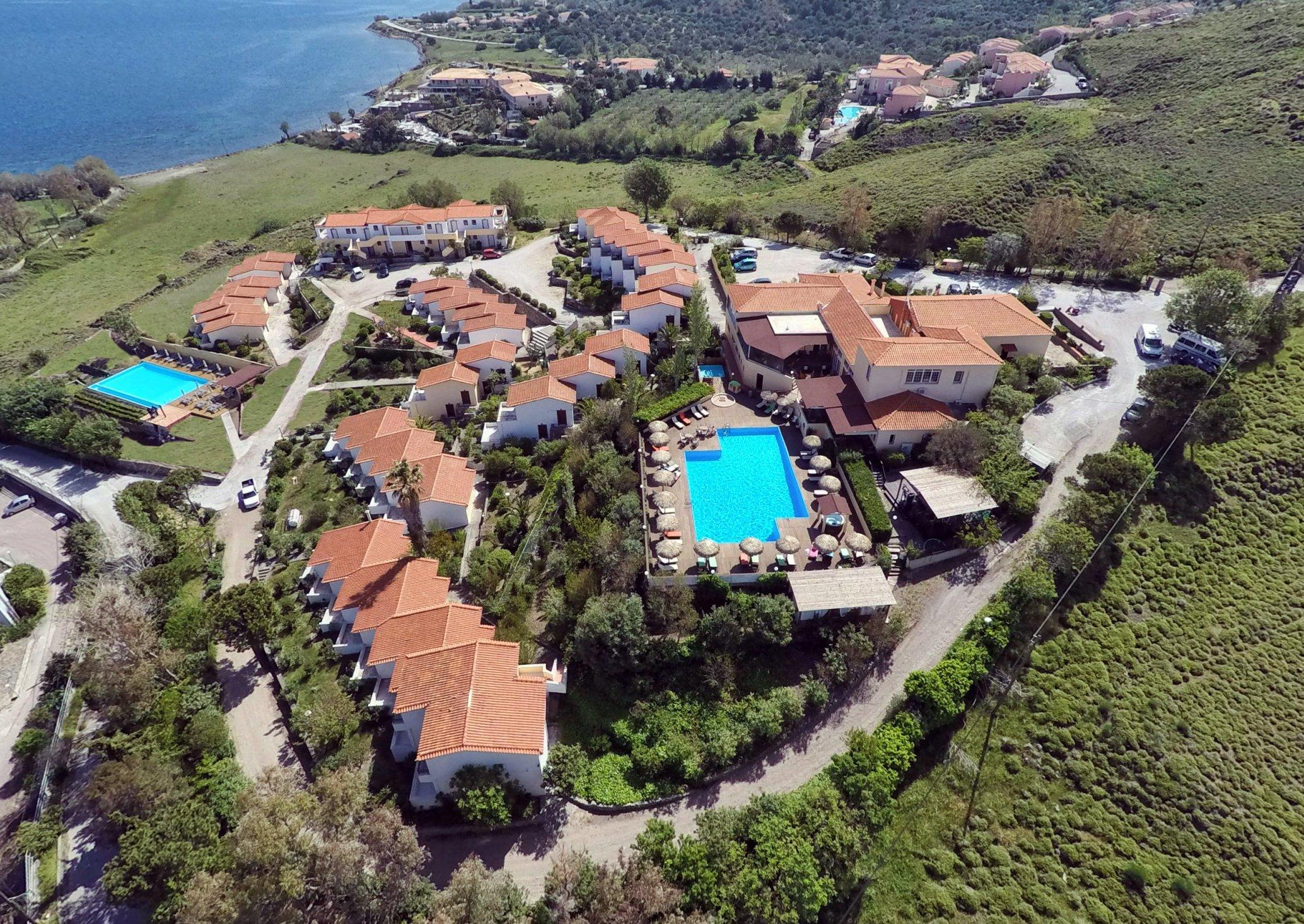 Belvedere Aeolis Hotel Митимна Екстериор снимка