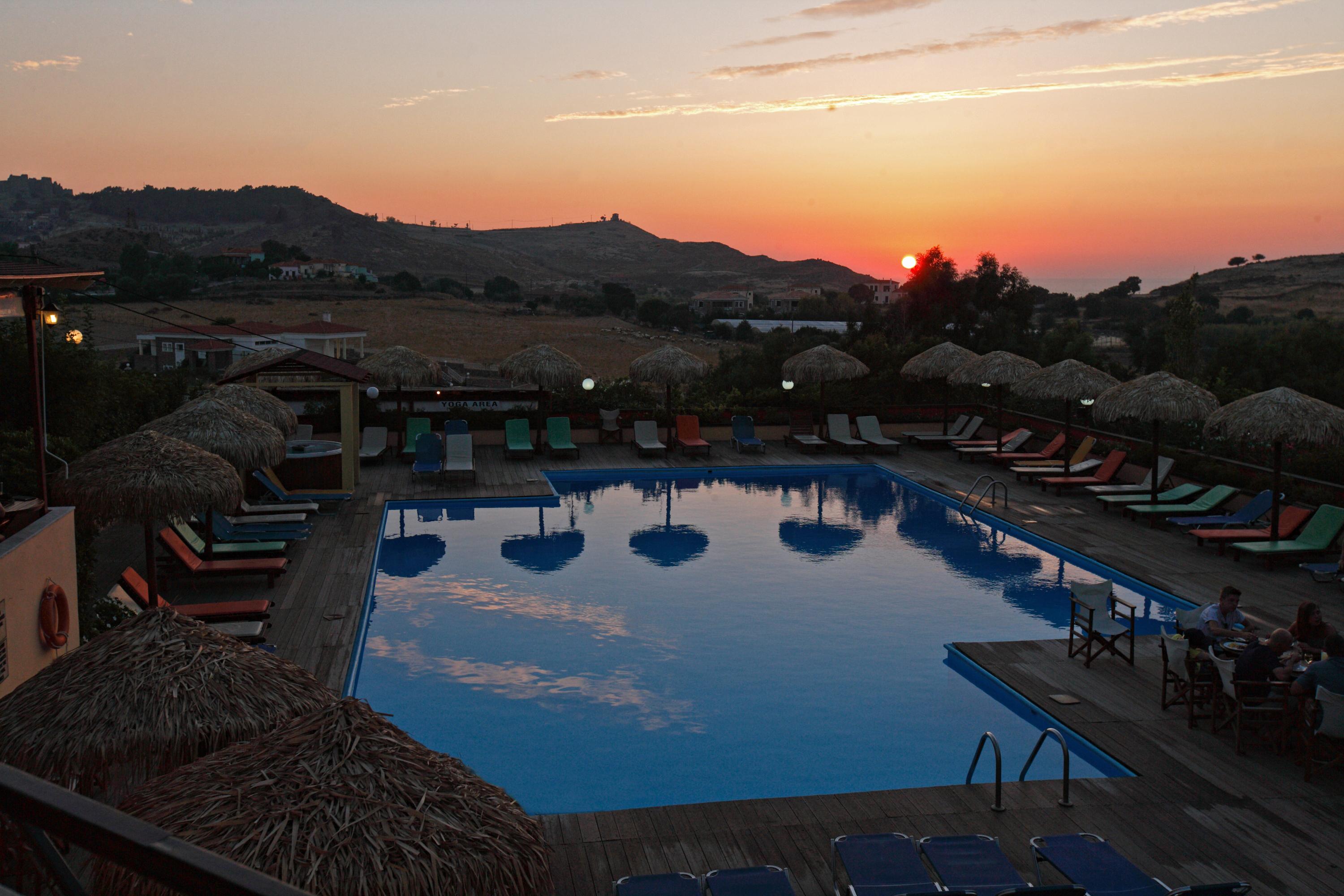 Belvedere Aeolis Hotel Митимна Екстериор снимка