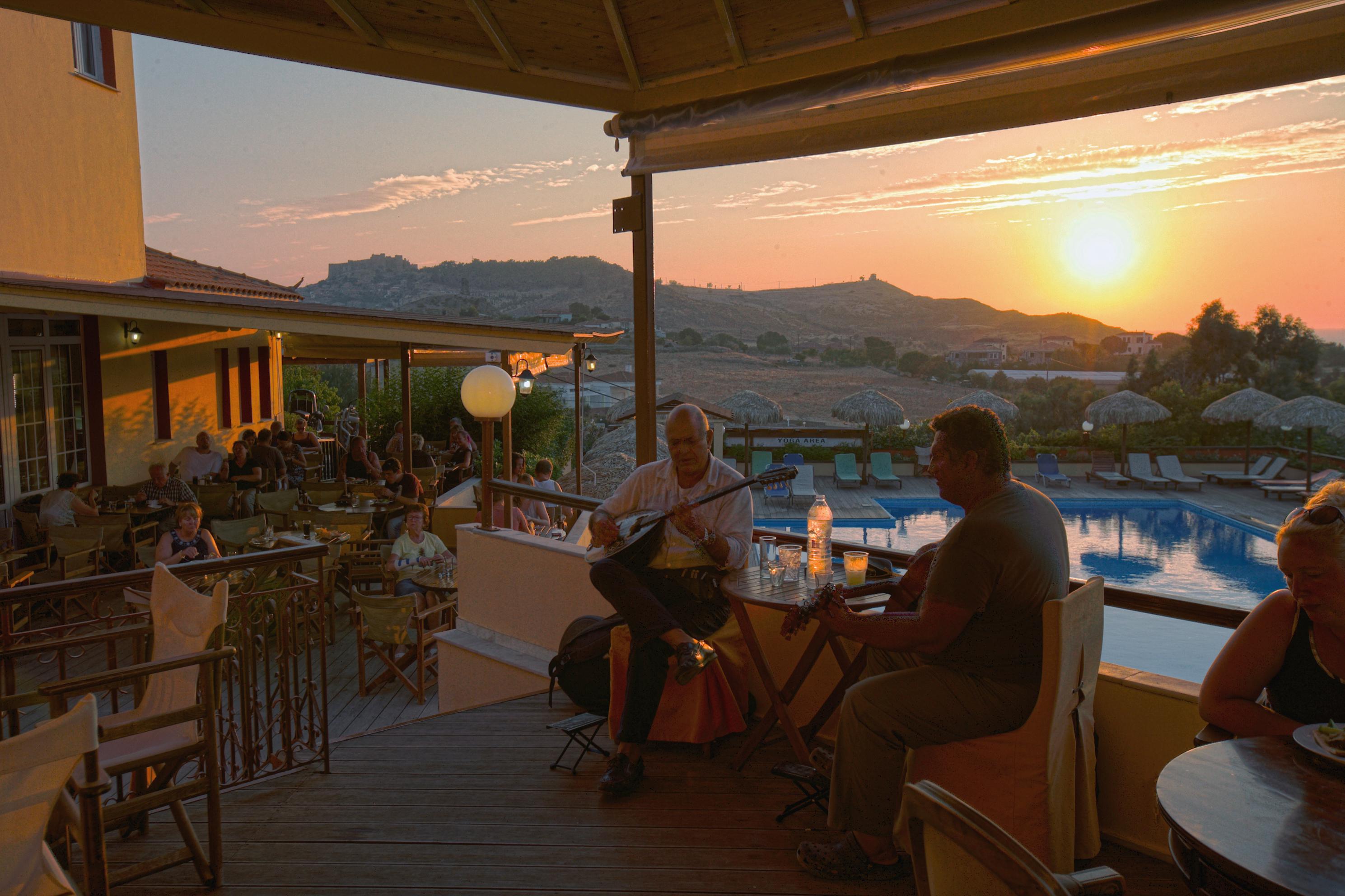 Belvedere Aeolis Hotel Митимна Екстериор снимка