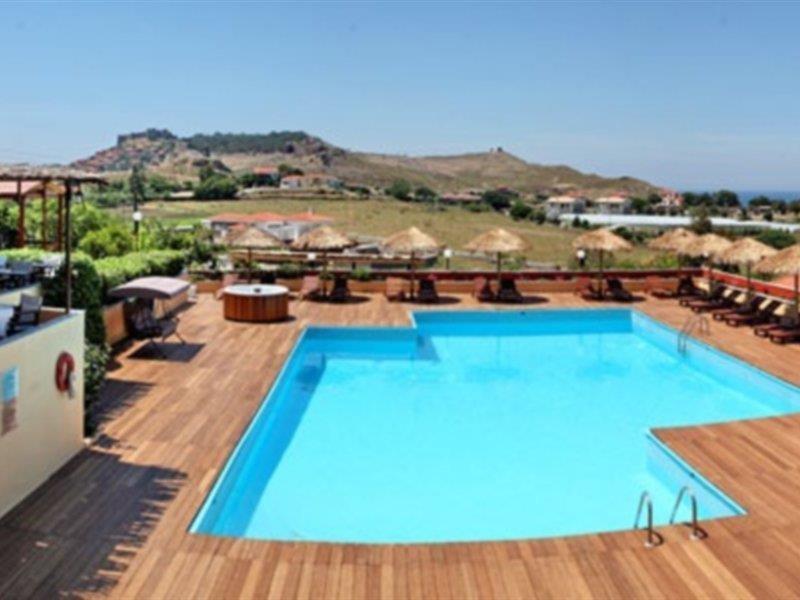 Belvedere Aeolis Hotel Митимна Екстериор снимка
